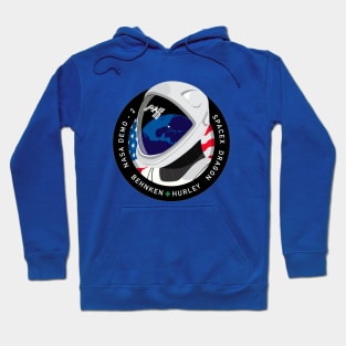 Mission Patch Crew Dragon DM-2 SPACEX T-Shirt NASA | US Space Force Hoodie